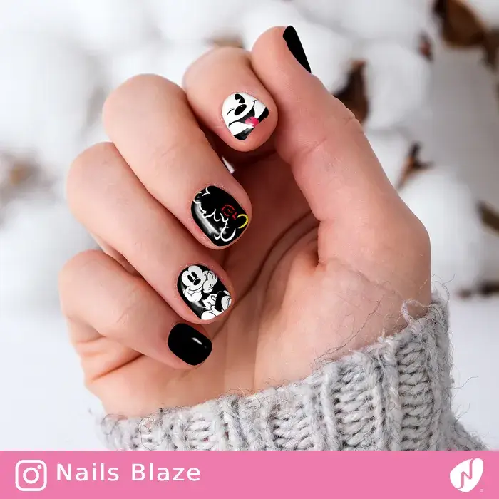 Mickey Mouse | Cartoon Nails - NB24